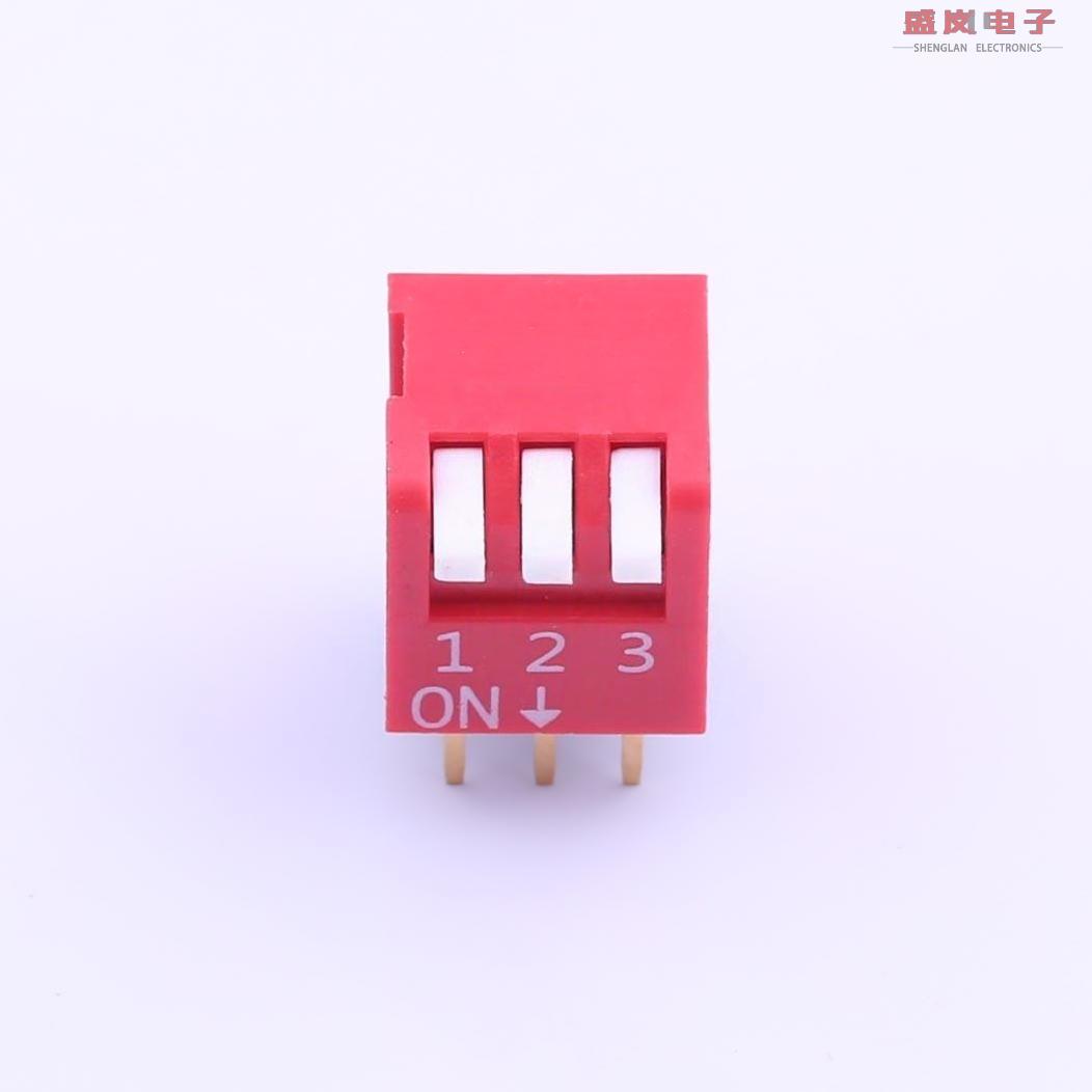 原装正品DPL-03RP[拨码 间距2.54mm 3位 直