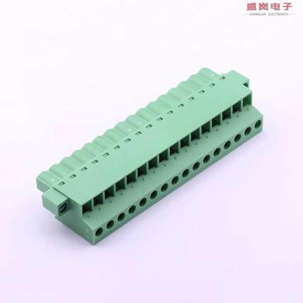 原装正品DB2EKCM-5.08-16P-GN[5.08mm 排数:1 每排P数:16]