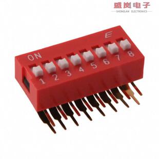 SWITCH SLIDE 24V 正品 25MA KAS2108ET SPST 原装 DIP