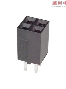 原装正品5-534206-2[CONN RCPT 4POS 0.1 GOLD PCB]