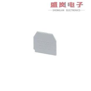 END 1413049 GRY RAIL PLATE BLK TERM CONN 正品 原装