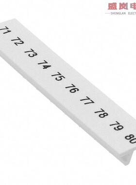 原装正品1050017:0071[CONN ACC MARKER STRIP PREPRINT]