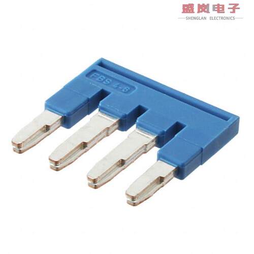 原装正品3036958[JUMPER TERM BLK 4POS FLAT PIN]