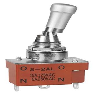 原装正品S2AL[拨动 SPDT ON-ON MED CAP SOLDER LUG]