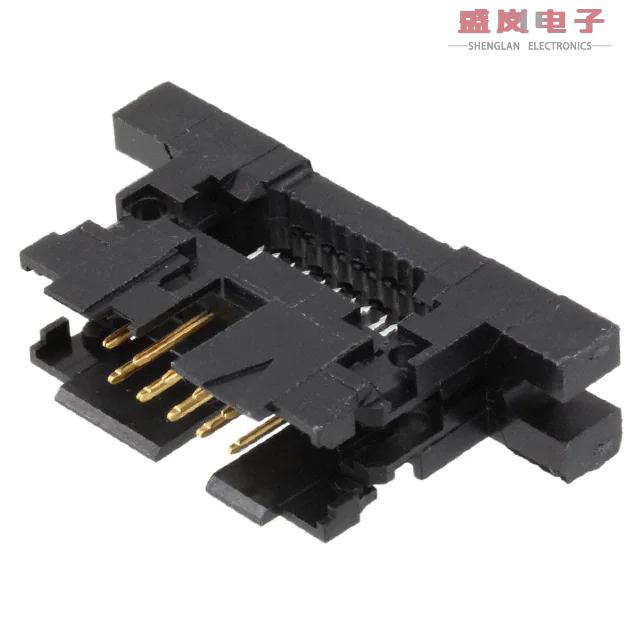 原装正品5111448-1[CONN PLUG 10P IDC 26-28AWG GOLD]