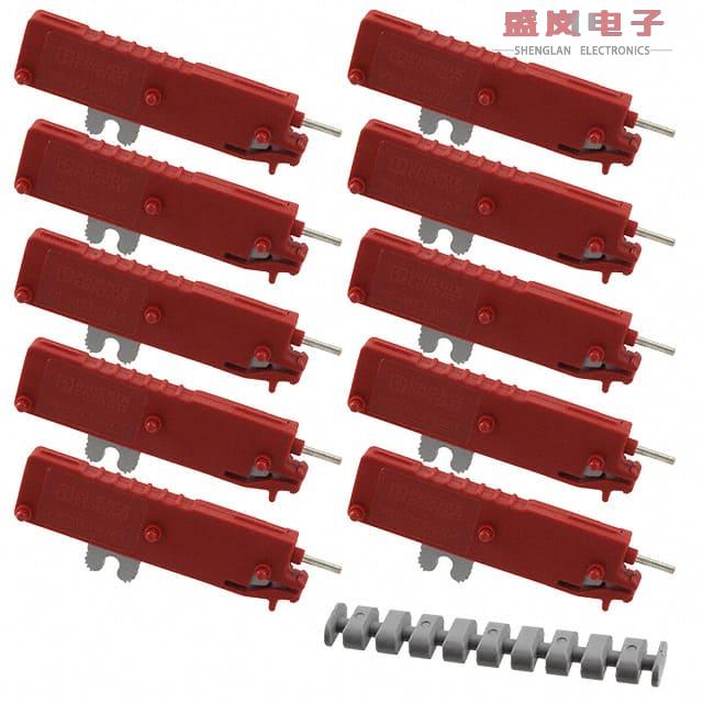 原装正品3001239[CONN TERM BLK TEST PLUG RED 10P]