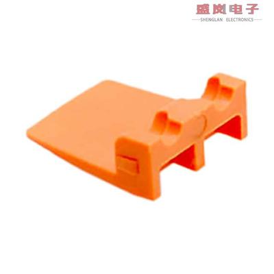 原装正品AWP-2P[CONN RCPT WEDGE 2POS ORANGE]