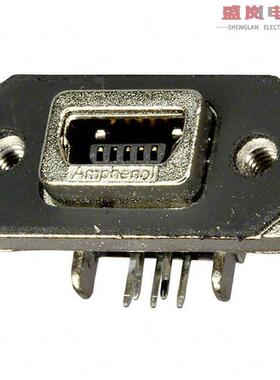 原装正品MUSBB15134[CONN RCPT USB2.0 MINI B PCB R/A]