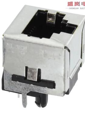 原装正品5557484-1[CONN MOD JACK 8P8C VERT SHIELDED]