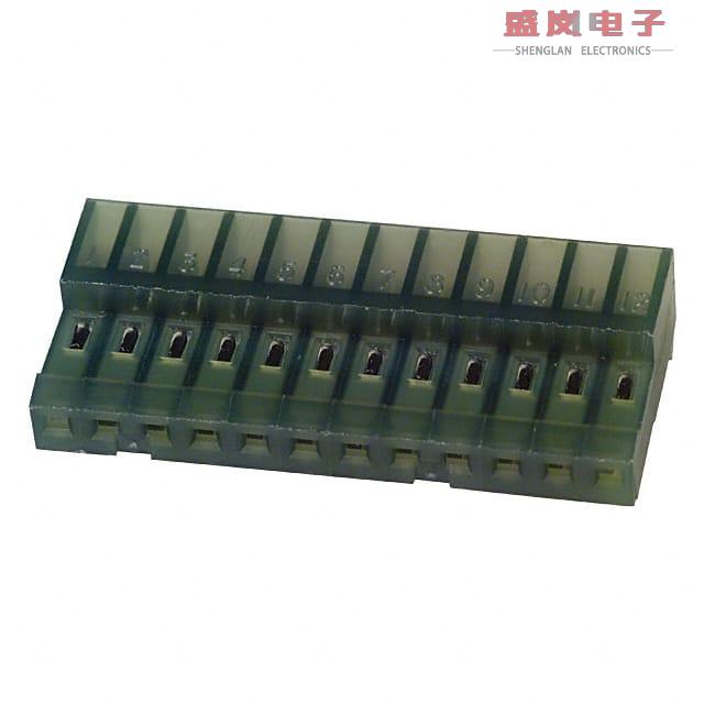 原装正品4-640443-2[CONN RCPT 12POS IDC 28AWG TIN]