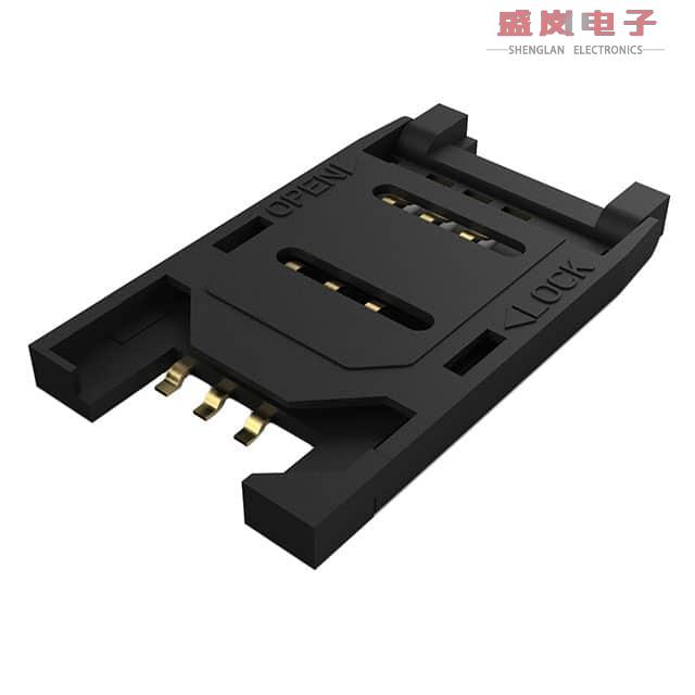 原装正品SIM5060-6-0-26-00-A[MINI SIM HINGED, 6P, S