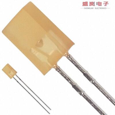 原装正品HLMP-S301[LED YELLOW DIFF RECT 2MMX5MM T/H]