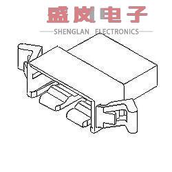 原装正品29-11-0023[集管和线壳 2.5 SPOX PLUG HSG 2]