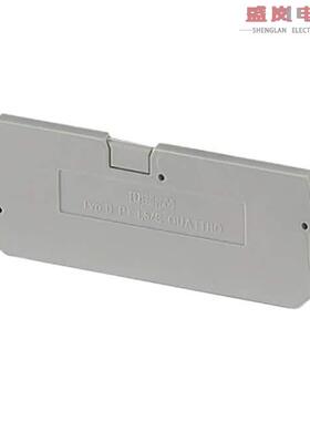 原装正品3208375[CONN TERM BLK END PLATE GRAY]