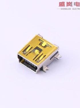 原装正品U-M-M5SS-W-2[Mini-B 母座]