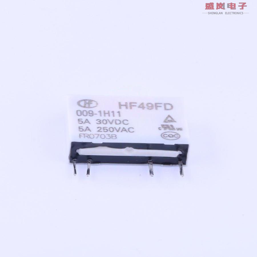 原装正品HF49FD-009-1H11[功率继电器 5A SPST-NO 9VDC]