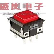 原装正品UB15KKW015F-FF[SWITCH PUSHBUTTON SPDT 5A 125V]