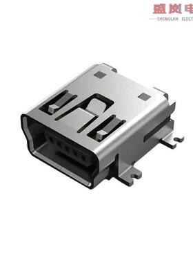 原装正品USB2066-05-RBHM-15-STB-00-00-A[MINI B SKT,