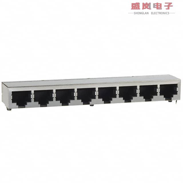 原装正品5558505-1[CONN MOD JACK 8P8C R/A SHIELDED]