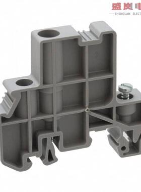 原装正品1201413[CONN TERM BLK END BRCKT RAIL GRY]