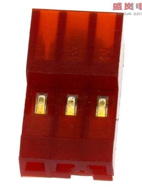 原装正品3-641190-3[CONN RCPT 3POS IDC 22AWG GOLD]