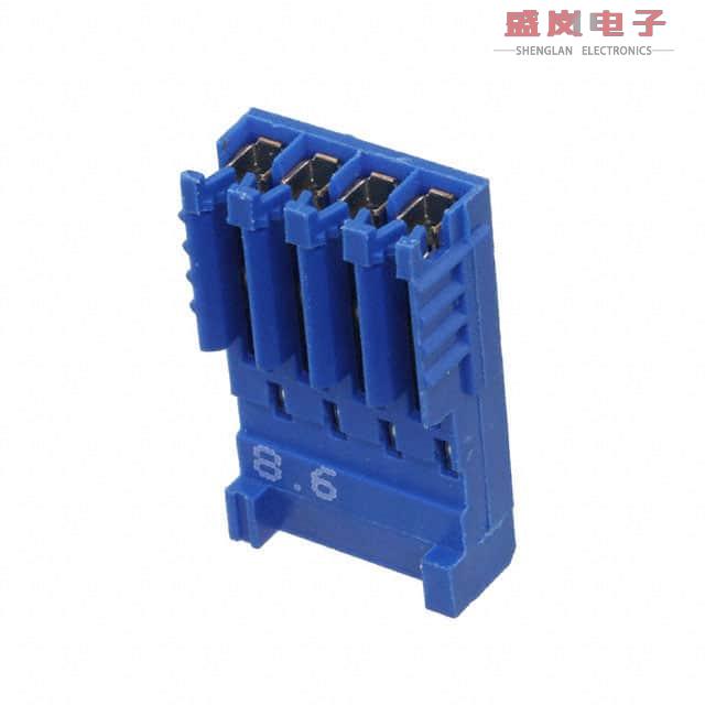 原装正品281786-4[CONN PLUG 4POS IDC 26-28AWG TIN]