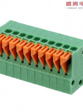 原装正品1789333[TERM BLK 10P SIDE ENT 2.54MM PCB]