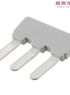 原装正品1733172[JUMPER TERM BLK 3POS FLAT PIN]