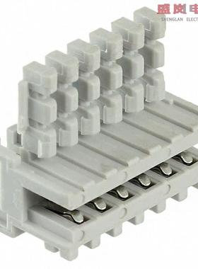 原装正品284930-6[CONN RCPT 6POS IDC 22-24AWG TIN]