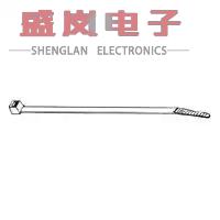 原装正品2-604772-0[CBL TIE ING BLACK 50LBS 8