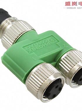 原装正品1696222[CONN Y-ADPT 3P-3/3P M-F/F INLINE]