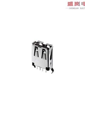 原装正品1734366-3[CONN RCPT USB2.0 TYPEA 4POS VERT]
