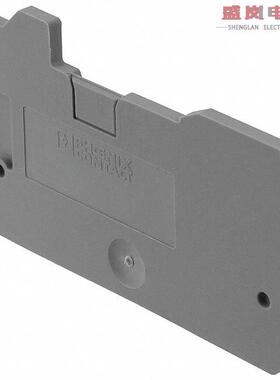 原装正品3206283[CONN TERM BLK END PLATE GRAY]