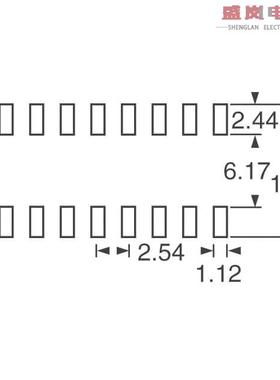 原装正品219-2LPSTR[SWITCH SLIDE DIP SPST 100MA 20V]