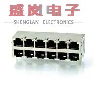 原装正品6116314-1[CONN MOD JACK 8P8C R/A SHIELDED]