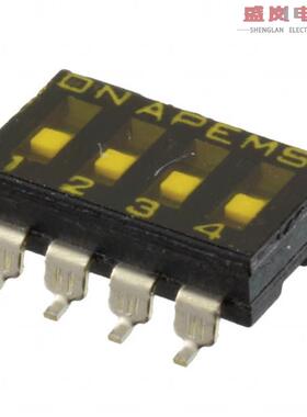 原装正品DMR04TTR[SWITCH SLIDE DIP SPST 25MA 24V]