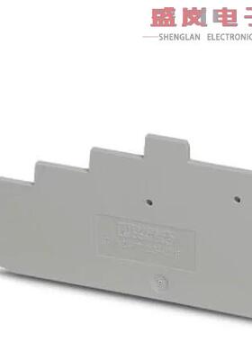 原装正品3012301[CONN TERM BLK END PLATE GRAY]