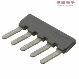 JUMPER TERM PIN 正品 FLAT 1733198 5POS 原装 BLK