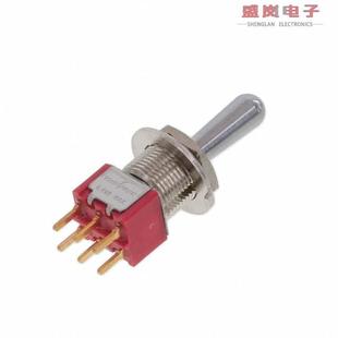 SWITCH TOGGLE DPDT 原装 20V 100DP4T8B13M2REH 0.4VA 正品