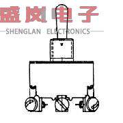 原装正品12TS15-7[拨动 DPDT (ON)-OFF-(ON) Screw