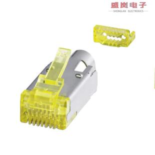 CONN MOD PLUG 原装 SHIELDED 1418853 8P8C 正品