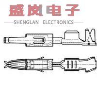 原装正品1241858-2[CONN SOCKET 20-24AWG CRIMP TIN]