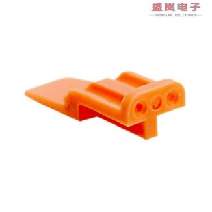 CONN ORANGE 正品 2POS AWM WEDGE 原装 PLUG