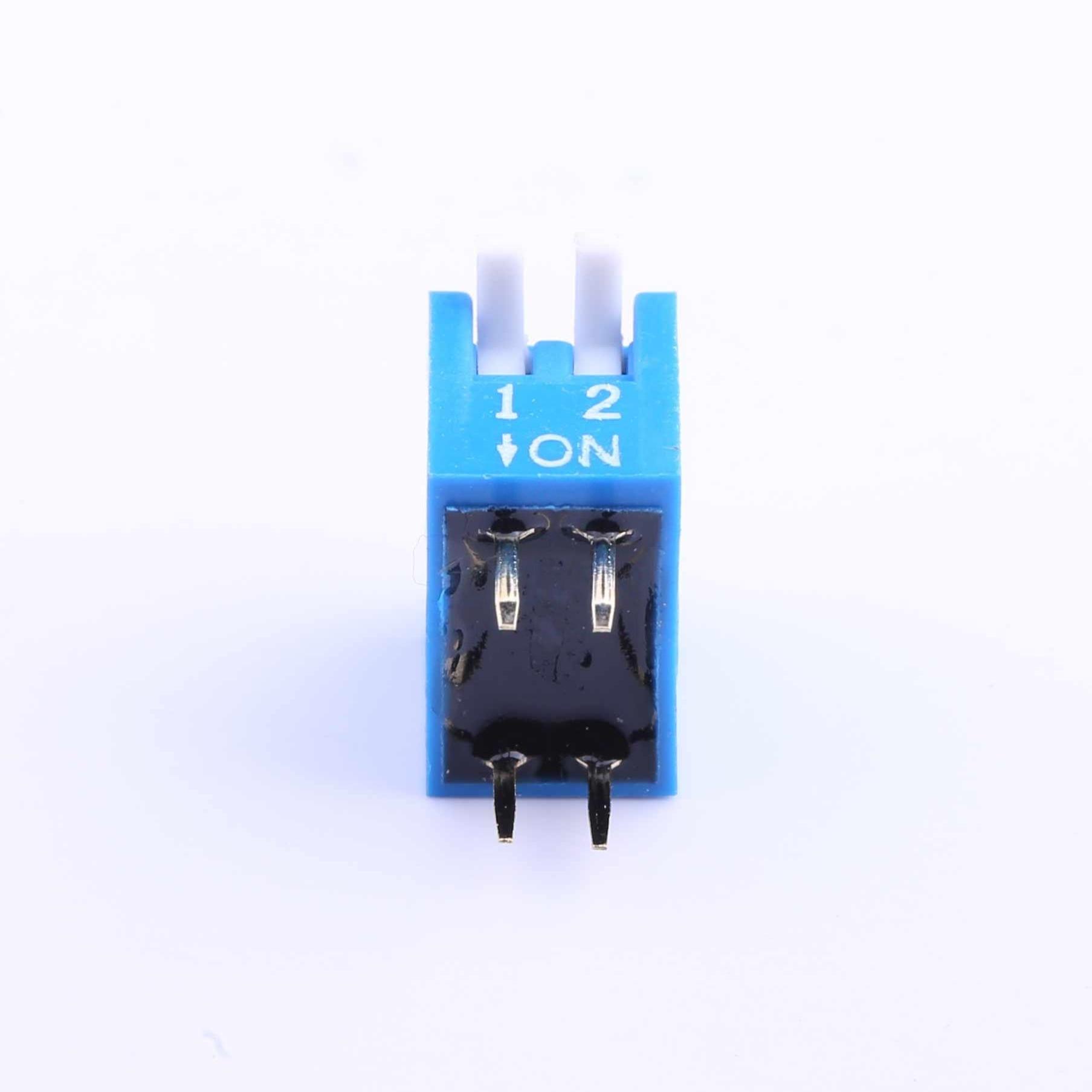 原装正品DP-02BP[蓝色2PIN-2.54mm立式直