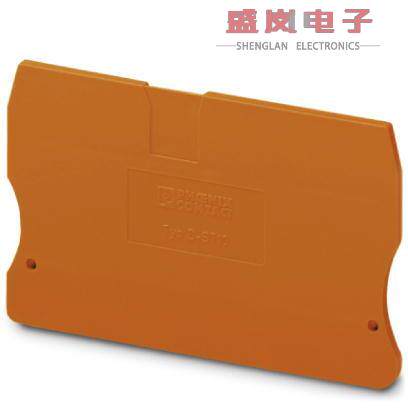 原装正品3037708[CONN TERM BLK END PLATE ORANGE]
