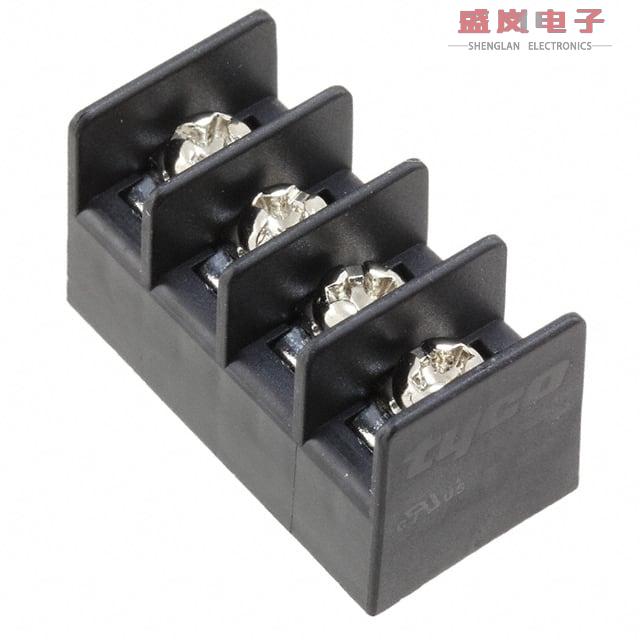 原装正品1546657-4[CONN BARRIER STRIP 4CIRC 0.25