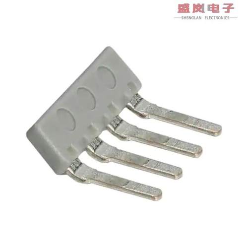 原装正品1733518[JUMPER TERM BLK 4POS FLAT PIN]