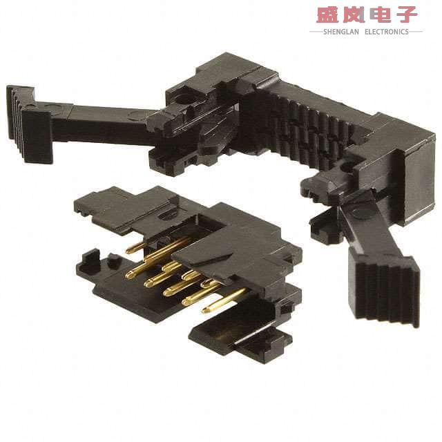 原装正品1-111504-4[CONN PLUG 10P IDC 26-28AWG GOLD]