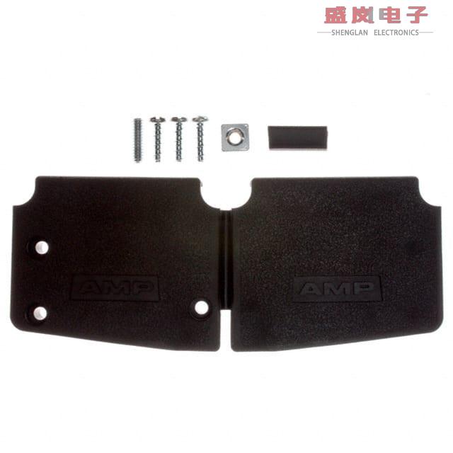 原装正品5205732-1[CONN BACKSHELL 50P 45/180DEG BLK]