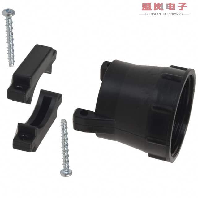 原装正品207774-3[CONN BACKSHELL W/CLAMP SZ 23 BLK]